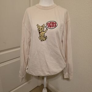 Vans Off-White Dog Graphic Sweatshirt
